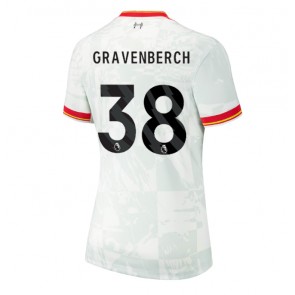 Liverpool Ryan Gravenberch #38 Dámské Alternativní Dres 2024-25 Krátký Rukáv